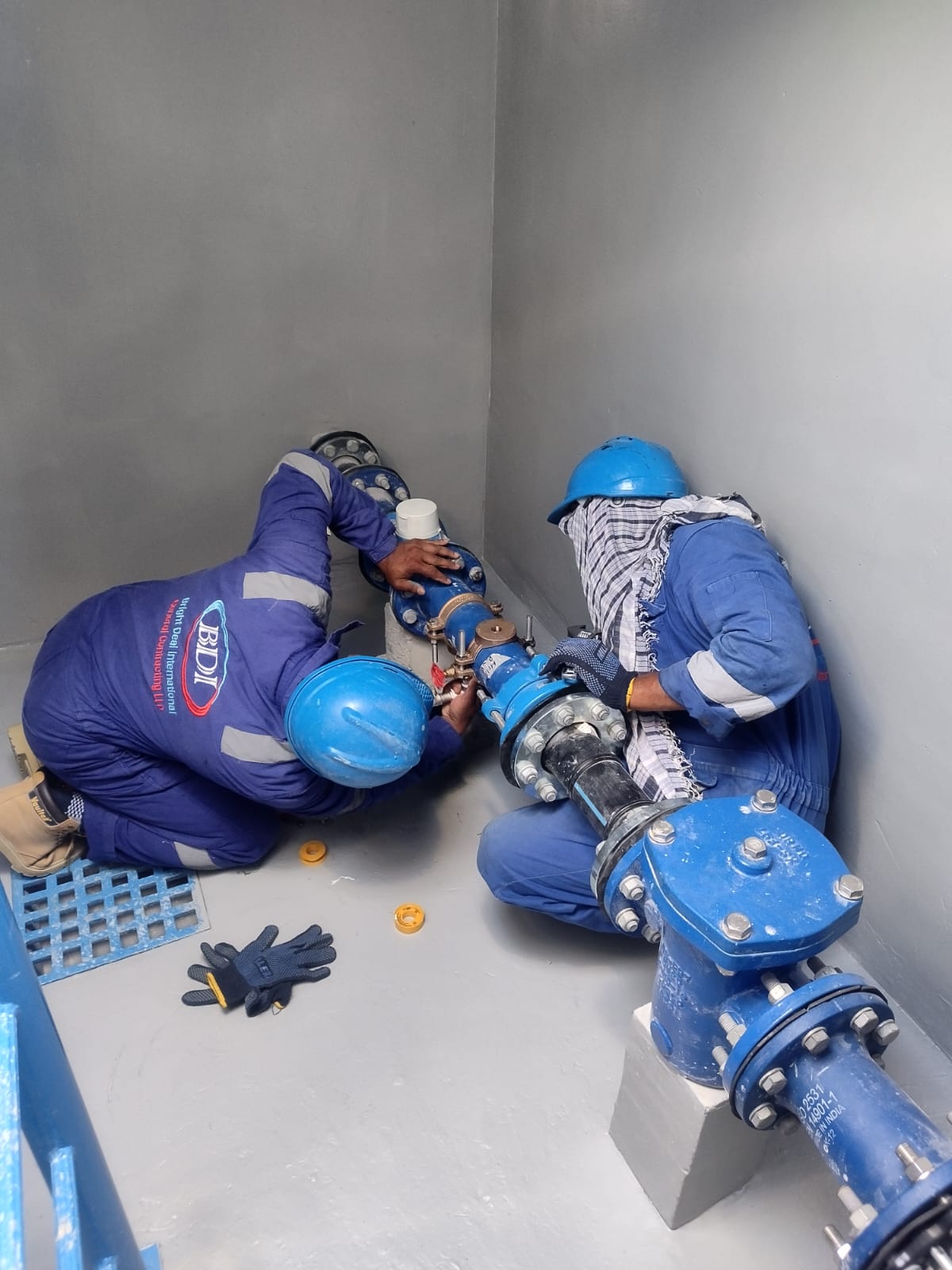 Potable Water Pipelines DN300 - Site Progress 8